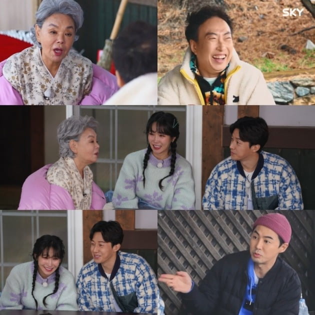 '수미산장' 김수미 이유리 허경환 /사진=SKY, KBS