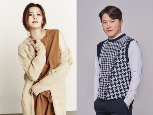 '아모르파티' 주연 최정윤(왼쪽), 안재모/ 사진=SBS 제공