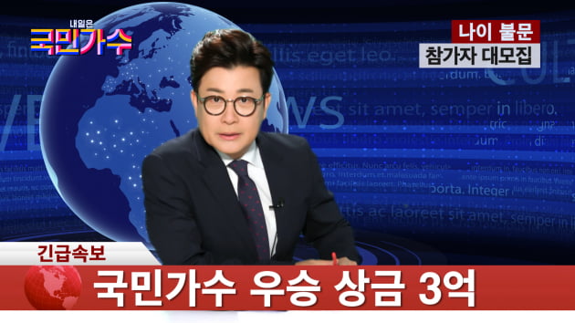 '내일은 국민가수' MC 김성주/ 사진=TV조선 제공