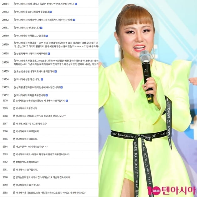 박나래./ 사진=텐아시아DB, MBC '나 혼자 산다', '구해줘 홈즈' 시청자 게시판
