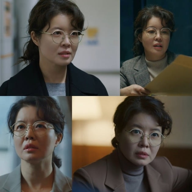 '빈센조' 김여진이 극적 텐션을 높이는 연기를 보여주고 있다. / 사진=tvN '빈센조' 영상 캡처