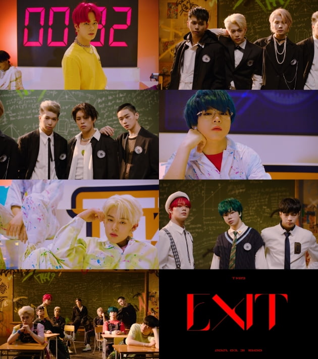 T1419, 신곡 'EXIT' MV 2차 티저 공개…극과 극 콘셉트