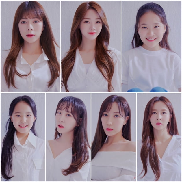 새 프로필을 공개한 ‘미스트롯2’ 탑7 /사진=린브랜딩
