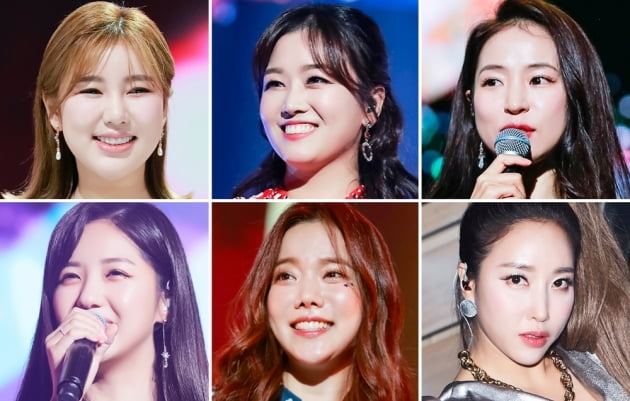 '미스트롯' TOP8/ 사진=포켓돌스튜디오 제공