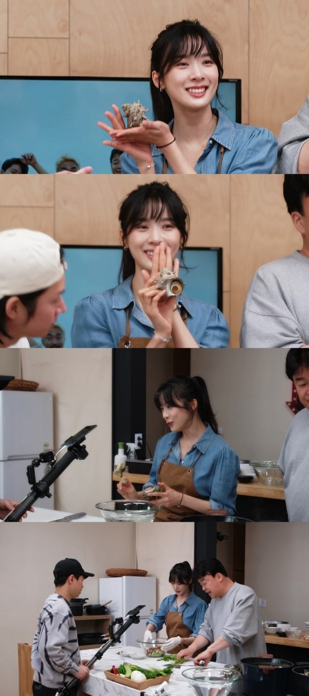 '맛남의 광장'에 출연한 배우 이청아. / 사진제공=SBS