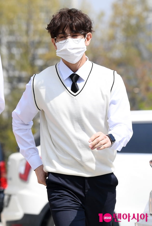 [TEN 포토] 하이라이트 양요섭 '파마도 잘 어울려~'