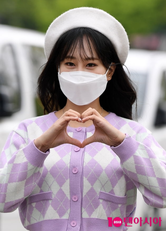 [TEN 포토] 김의영 '설레이는 하트~'