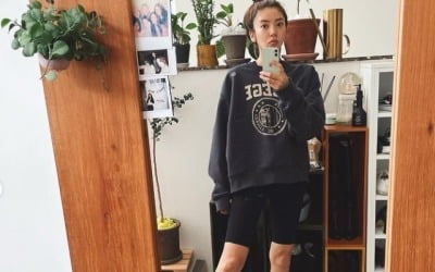 손담비, 5kg 다이어트 성공? 부러질 듯한 각선미 [TEN★]