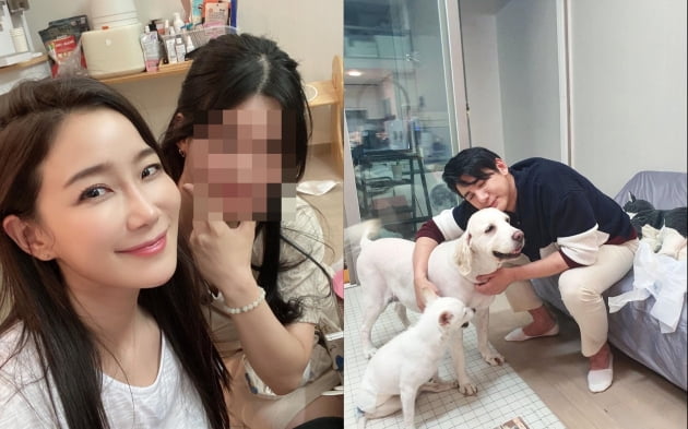 배우 김하영(왼쪽)과 박재현(오른쪽)의 아내/ 사진=인스타그램