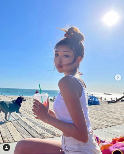 이 미모 무엇?…변정수, 유전자 끝판왕 둘째 딸 공개 [TEN★]