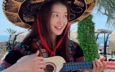이시영, 멕시코 여행간 줄 알았네…제주서 "무야호" [TEN★]