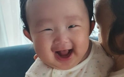 정경미 딸, 윤형빈 빼다박은 '강력 유전자'…박슬기 "형부" [TEN★]