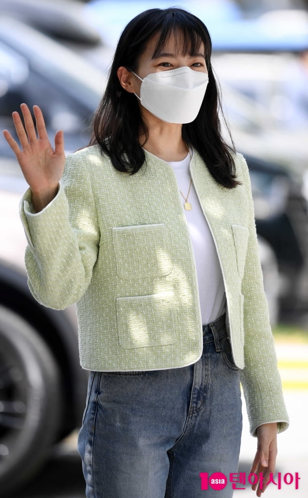 [TEN 포토] 천우희 '강하늘씨 같이 못 왔어요'