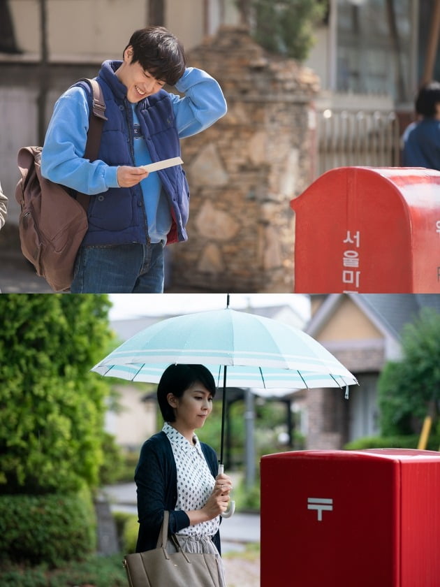 영화 '비와 당신의 이야기' 스틸(위)과 '라스트 레터' 스틸 / 사진제공=키다리이엔티, 미디어캐슬