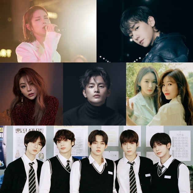 '멸망' OST 참여 아티스트/ 사진=뮤직앤뉴 제공