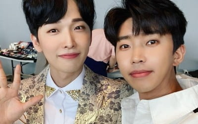 김선준, 절친 임영웅과 훈훈 투샷 "신경써주고 잘 챙겨줘서 고마워" [TEN★]