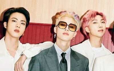 방탄소년단 지민, 유니콘 아냐? 무지개 헤어 관심 집중