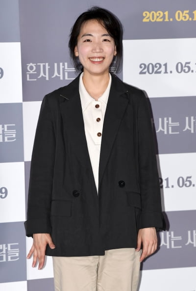 [TEN 포토] 홍성은 감독 '행복바이러스 미소'