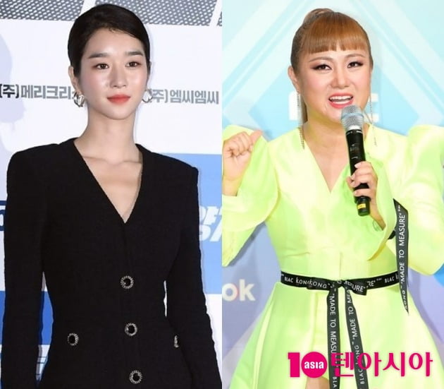 배우 서예지(왼쪽), 방송인 박나래/ 사진=텐아시아DB