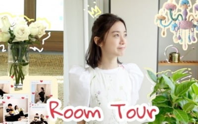 '♥신민철' 우혜림, 달콤한 신혼집 공개 "직접 페인트칠 했다"