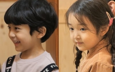'김태희 딸' 서우진, 윤상현 삼남매와 케미 폭발 ('슈돌')