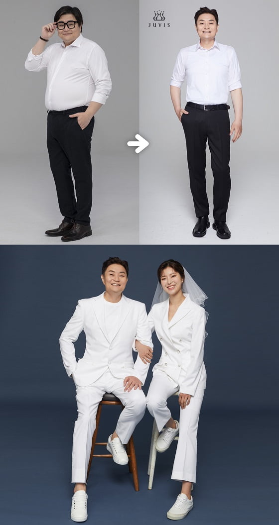 정재용 왜 이래? 31kg 다이어트 뒤 웨딩 화보 촬영