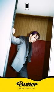 방탄소년단 정국 'Butter' 티저, 5일 만에 600만 '좋아요' 돌파... BTS 개인 '최단 시간' 기록.