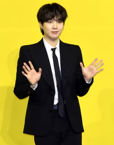 [TEN 포토]방탄소년단(BTS) 슈가 '건강하게 컴백'