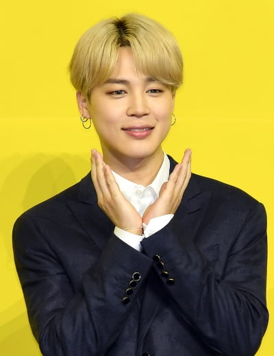 [TEN 포토]방탄소년단(BTS) 지민 '수줍은 꽃받침'