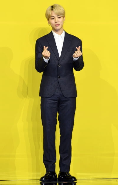 [TEN 포토]방탄소년단(BTS) 지민 '심쿵 하트'