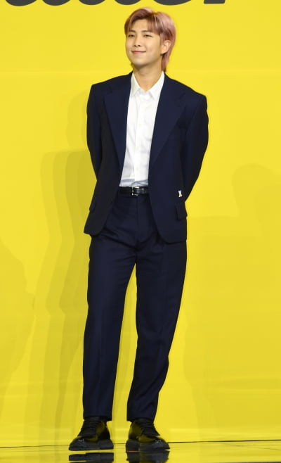 [TEN 포토]방탄소년단(BTS) RM '보조개 미소'