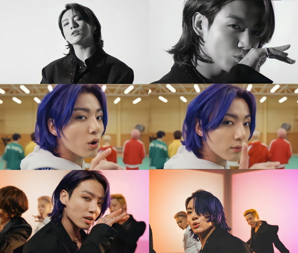 방탄소년단 정국 '버터' MV, '장발 미남' 치명·달콤 '유혹'...전세계 실트 장악