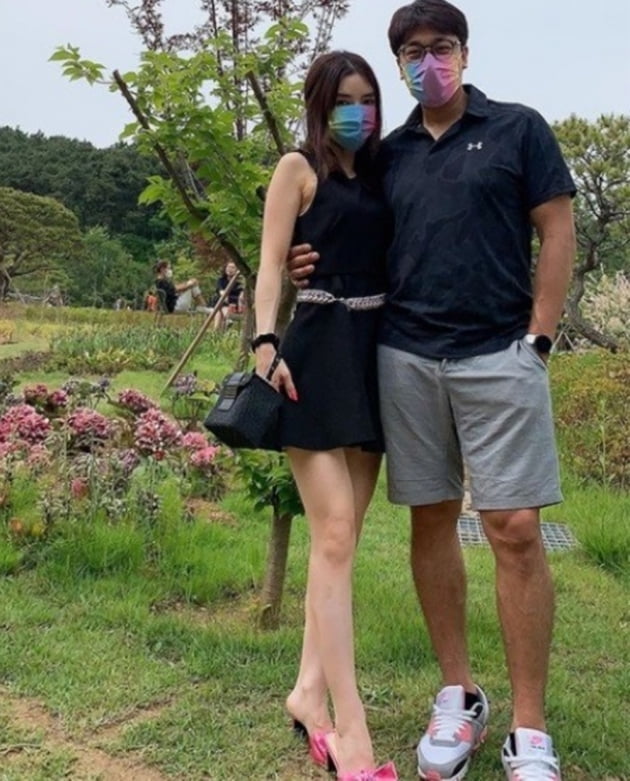 안민정-김동성 부부./ 사진=인스타그램
