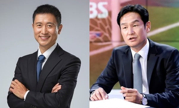 이영표(왼쪽), 최용수 / 사진제공=대한축구협회, SBS