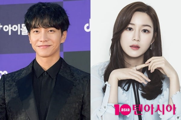 배우 이승기(왼쪽), 이다인/ 사진=텐아시아DB