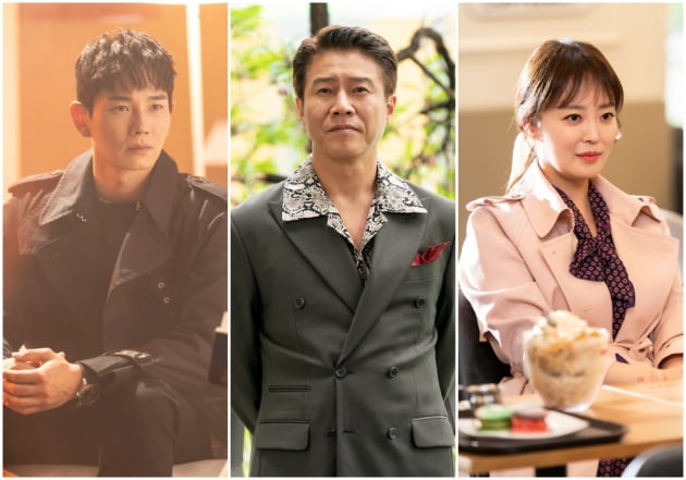 '펜트하우스3' 온주완X박호산X안연홍/ 사진=SBS 제공