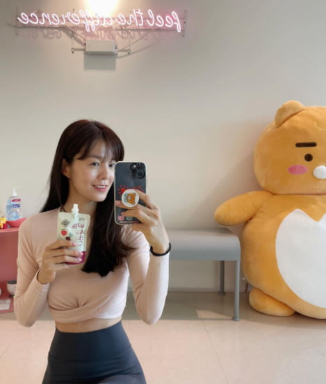 배우 김성은이 아침을 시작하는 방법을 공개한 이유는