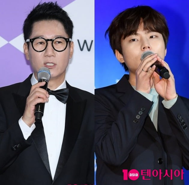 방송인 지석진-가수 정승환/ 사진 = 텐아시아 사진DB
