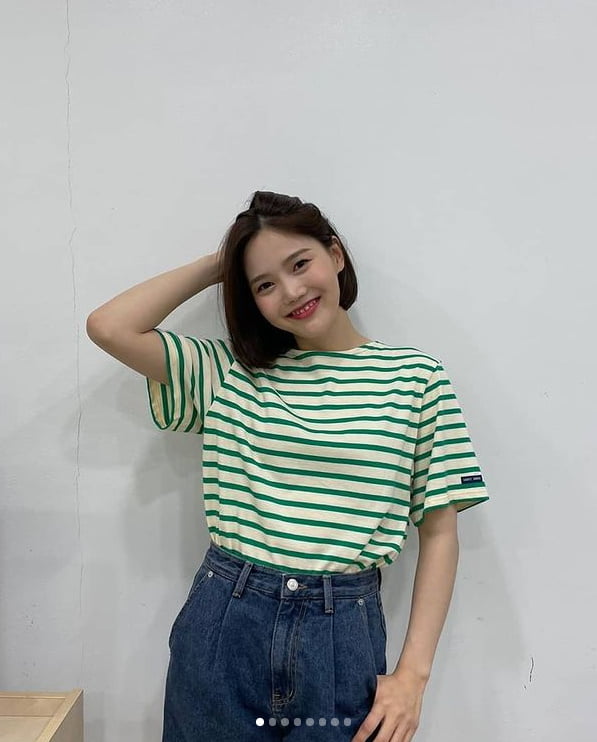  오마이걸 효정 '단발병 유발자' [TEN★]
