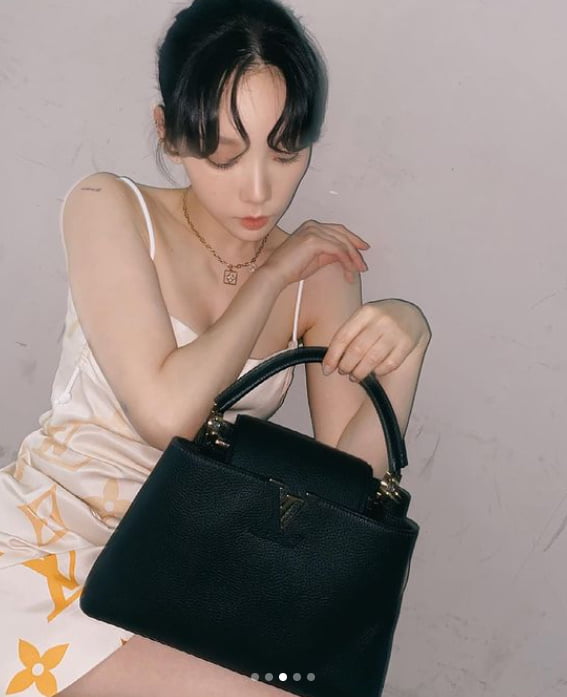 태연, 노출룩+L사 명품…진짜 명품 따로 있었네? [TEN★]