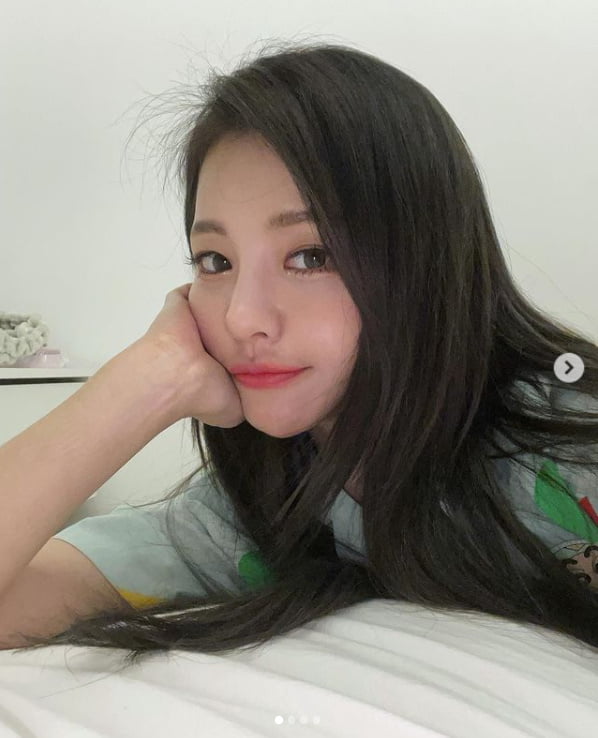 '꼬북좌' 브브걸 유정, 러블리 꽃미소 [TEN★]