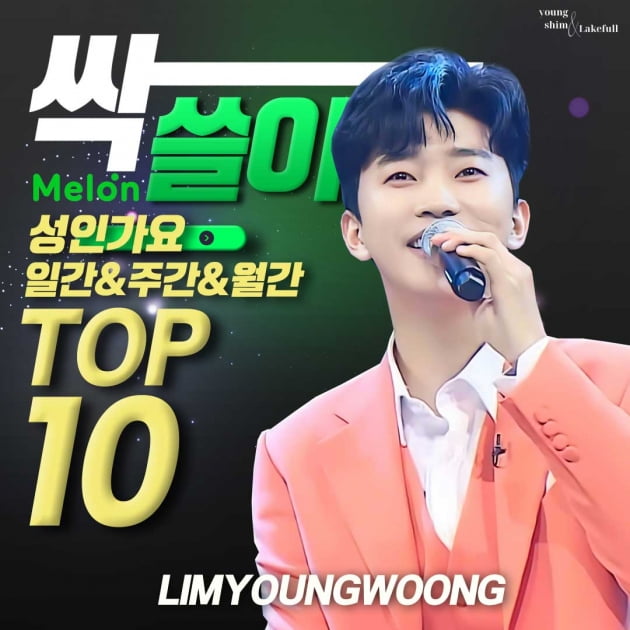 임영웅, 멜론 차트 TOP 10 싹쓸이…'감성 장인'은 다르네