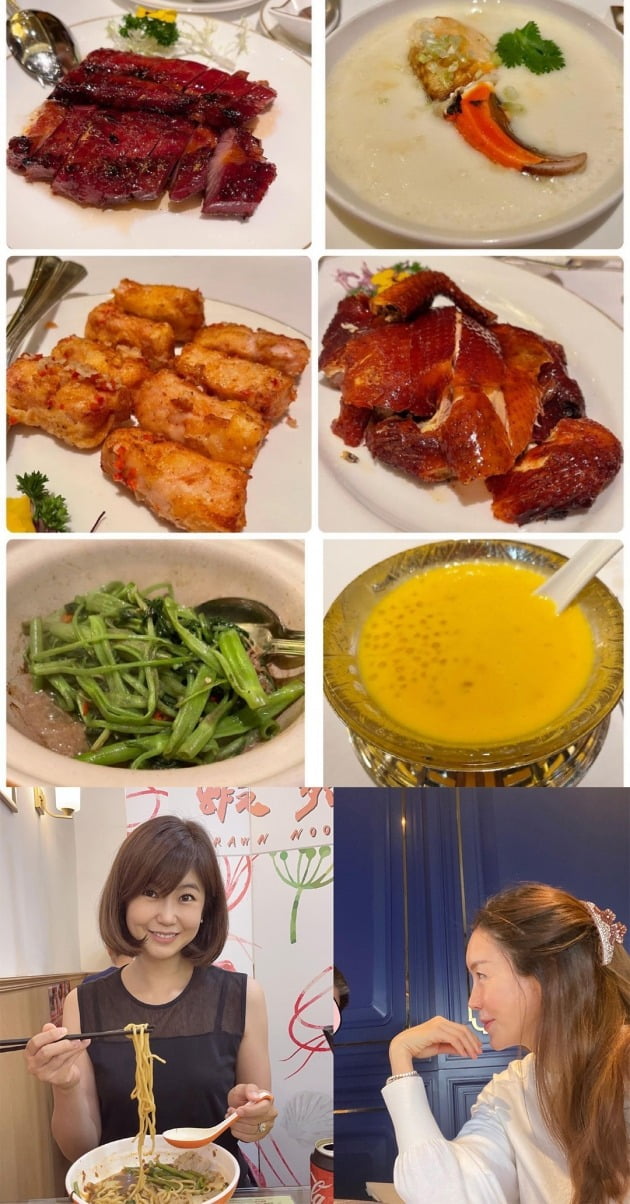 사진=강수정, 김정은 인스타그램