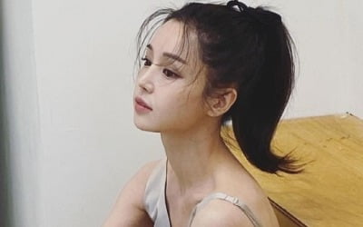 남규리, 누드톤 끈 원피스 입고 청순美…마네킹인가 [TEN★]
