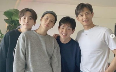 샤이니 키, 막내 태민 입대 응원 "잘 다녀와" [TEN★]