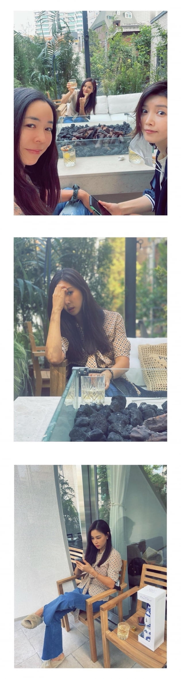 고소영, 이혜영, 채정안/ 사진=인스타그램