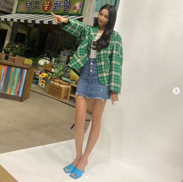 오윤아 '마네킹 몸매에 감탄사가 절로 나오는 각선미'[TEN★]
