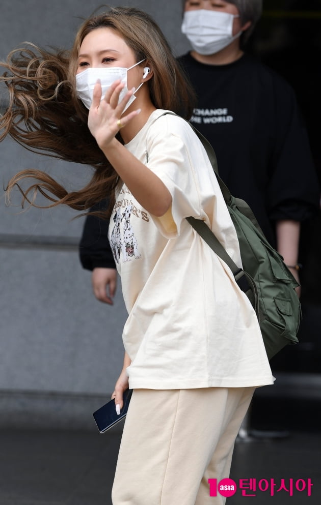 [TEN 포토] 마마무 화사 '찰랑거리는 머리결'