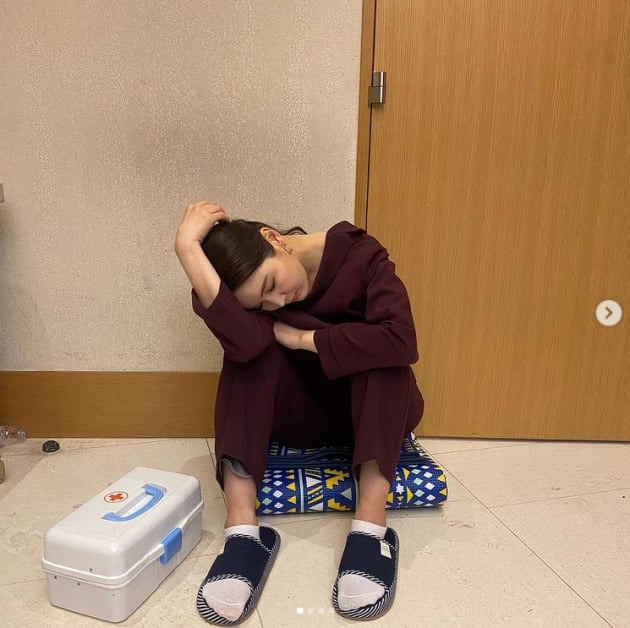 장영란, "바닥에서 새우잠... 새벽 워킹맘의 고충"[TEN★]
