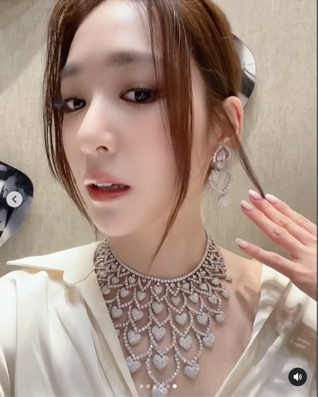 티파니, 반지가 6300만원이면 목걸이는 대체 얼마? '럭셔리' [TEN★]